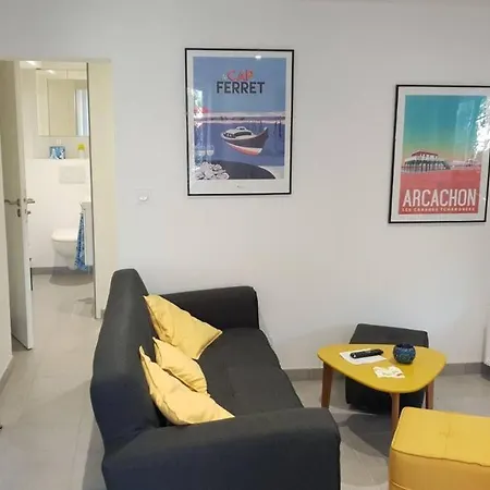 아파트 2 Avec Jardinet Privatif - 200m De La Pereire 아르카숑